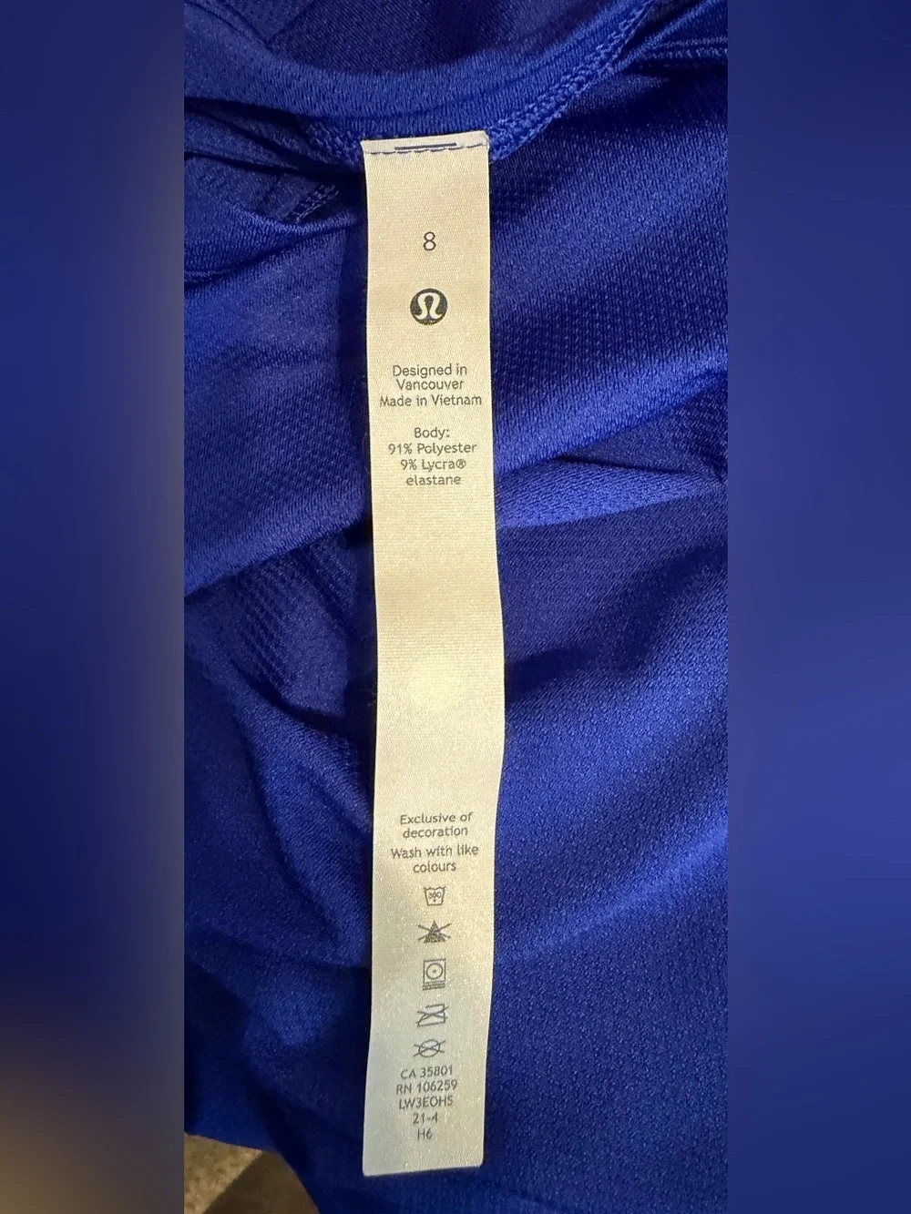 Lululemon High Neck Running and Training Long Sleeve Shirt EUC